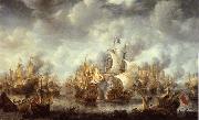 REMBRANDT Harmenszoon van Rijn The Battle of Ter Heide,10 August 1653 oil painting on canvas